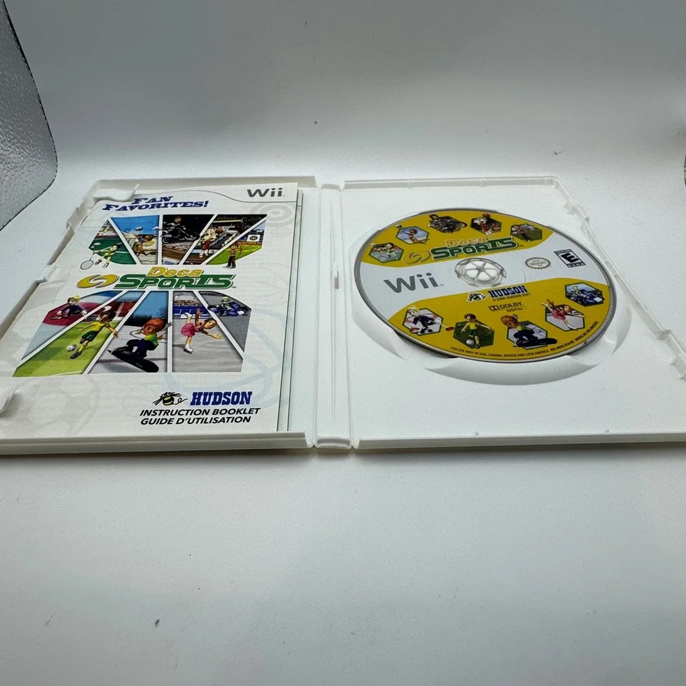 Deca Sports Nintendo Wii Game Hudson Soft 2008 CIB RVL-RDXE-USA